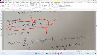 DSP 4: Chapter 1- Circular convolution - graphical method