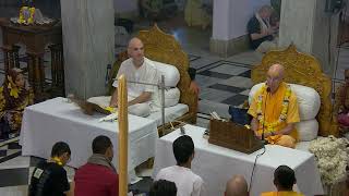 Srimad Bhagavatam Text 8.7.44 - HG Vijaya Das and HG Navina Nirada Das and H H Jayapataka Maharaja