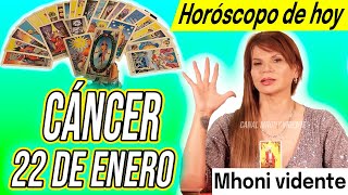 🤑 UN NUEVO CAPÍTULO EN TU VIDA 💚MHONI VIDENTE 🔮  – horoscopo de hoy CÁNCER 22 de  ENERO 2024❤️🧡💛❤️✅