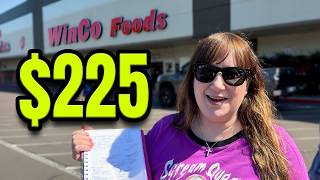 MASSIVE $225 WINCO GROCERY HAUL! 🛒 We Bought EVERYTHING We Needed!