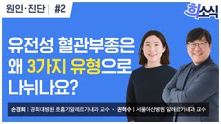 [희소식] 유전성 혈관부종은 왜 3가지 유형으로 나뉘나요? | 유전성 혈관부종 | 원인·진단 2화