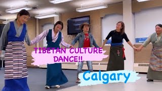 Tibetan Circle Dance || Every Wednesday #tibetanculture #calgary #lhakarsang