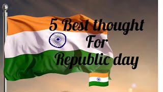 top -10 BEST THOUGHT FOR REPUBLIC DAY 🇮🇳 // speech for republic day #thoughts #republicday #trending