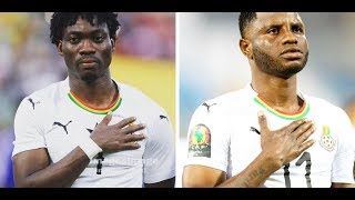 Black Stars Player Christian Atsu and Mubarak Wakaso Tease each other