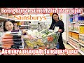 BORONG BANYAK SALMON HABIS JUTAAN RUPIAH || AKHIRNYA BELANJA DI SAINSBURY’S LAGI