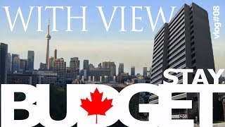 BUDGET ACCOMMODATION in Toronto with VIEW │ Tartu College student Residence