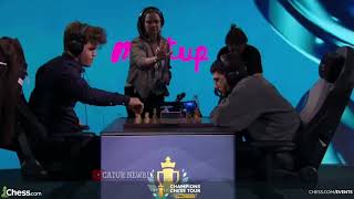 Magnus Carlsen vs Alirez Firouzja | Champions Chess Tour Finals Game Armageddon