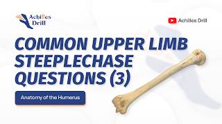 Common Upper Limb Steeplechase Questions Part 3 (HUMERUS)