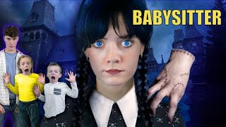 Wednesday Addams Is My Babysitter *Bad Idea*