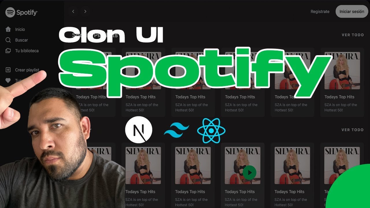 рџљђ Clon Ui Spotify рџћ Frontend React Next Js Tailwind Css рџљђ