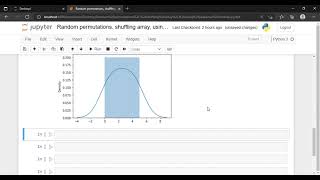 Numpy Complete Tutorial | Random permutation, shuffling array, using seaborne module | Part 4