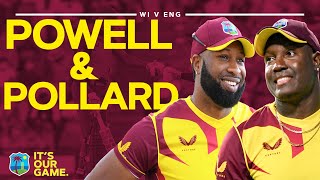🔥 T20 POWER HITTING! | 🎥 Kieron Pollard & Rovman Powell Partnership IN FULL | West Indies v England