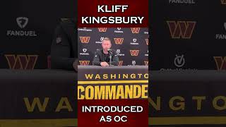 First look at Commanders OC Kliff Kingsbury | John Keim Report #shorts