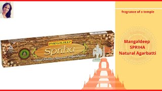 Mangaldeep SPRIHA Natural Handrolled Incense Sticks Complete Review with Live Demo l