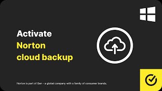 Activate Norton Cloud Backup
