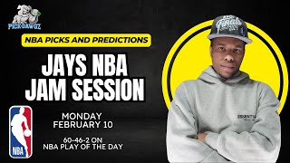 NBA Picks \u0026 Predictions Monday 2/10/25 | Jay's NBA Jam Session