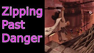 How to Get the Zipping Past Danger Challenge - Lego Star Wars: Skywalker Saga - Droid Factory Frenzy