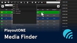 PlayoutONE: Searching Within The Media Finder