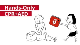 Hands-only CPR+AED (No Colour)