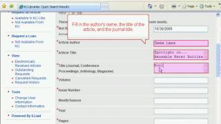 KU Libraries - Request Articles Not Owned By KU