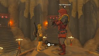 What happens if Link Takes Off the Yiga Armour while in the Yiga Clan Hideout