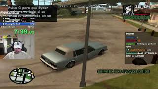 Bananirou hace speedrun de GTA SA y pierde por llegar tarde