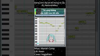 Giáng sinh này tớ chỉ mong có cậu (Hatsune Miku Tiếng Việt) #hatsunemiku #cover #vocaloid #shorts