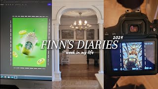 Finn's diaries~ | days in the life of a photography student📸, studying📚, school week, what I wear👕