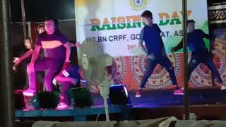 Uriamghat BISHAL DANCE ACADEMY DANCE PROFROMANCE TO CRPF CAMP HEADQUARTER RAISING DAY 24/03/2019