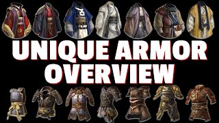 Unique Armor Overview | Total War: Three Kingdoms Items Overview