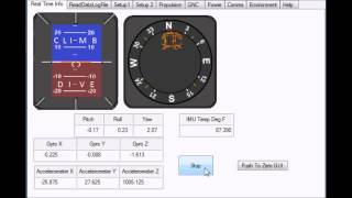IMU Graphical User Interface