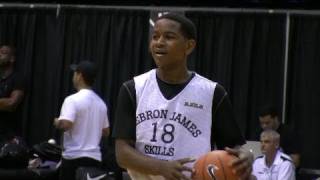 Dominic Artis Oregon Commit Highlights from the 2011 LeBron James Skills Academy