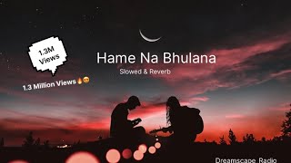 Hame Na Bhulana (Slowed & Reverb)