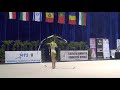 Bozhana Moneva BUL Ribbon EF Juniors Irina Deleanu Cup 31 March 2019