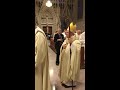 archbishop hebda farewell mass processional