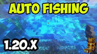 Minecraft AUTOFISH 1.20.2 - how to use (Spotlight) (auto fish Cheat Mod 1.20.2 Fabric)