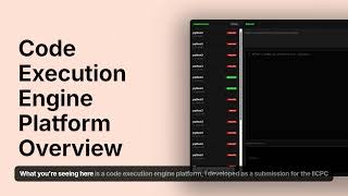 Code-Execution-Engine platform like Codeforces/Leetcode without using any judge0/PistonAPI