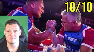 ARMWRESTLING G.O.A.T. MOMENT (MasterClass)