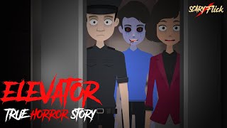 Elevator Horror Story I Animated True Horror Story In Hindi I Scary Flick E94