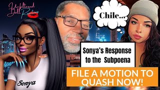 Sonya's response to the Subpoena #shirnesto #ernestwilliams #fultoncounty #shirleystrawberry