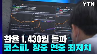 환율, 1,430원까지 돌파...코스닥 5% 넘게 급락 / YTN