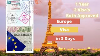 Got my Schengen Visa in 3 Days | Schengen Visa Process