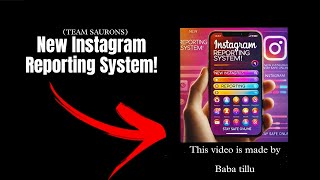 Navigating Instagram's New Reporting Categories: What You Need to Know! | TEAM SAURONS | BABA TILLU