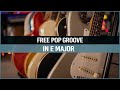 Best Pop Groove guitar Backing track in E Major  - Free | Alpha Jam Tracks