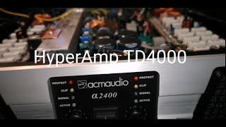 HyperAmp TD4000, eeengine amplifier Dyno