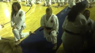 Marilyn Black Belt Promotion