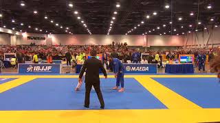 IBJJF Worlds Master - Black Belt Second Round - Joshua Guidry (Team Jucao) vs Eduardo Telles (99)