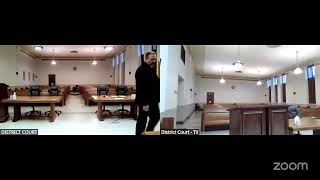 Judge Navigates Long Morning Docket with Multiple Cases During Virtual Court Session