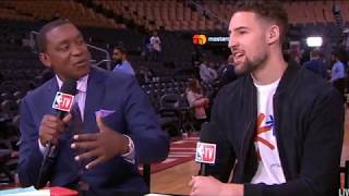 Klay Thompson On Warriors Game 5 Win, KD's Injury, Looking Ahead To Game 6