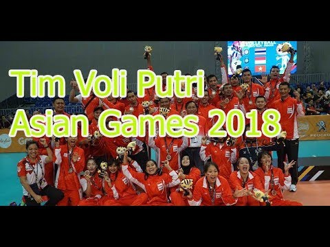 Daftar Timnas Indonesia Voli Putri Asian Games 2018 - YouTube